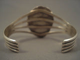 Museum Vintage Navajo Royston Turquoise Native American Jewelry Silver Bracelet-Nativo Arts