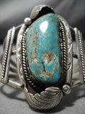 Museum Vintage Navajo Royston Turquoise Sterling Silver Bracelet Native American Jewelry-Nativo Arts