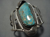 Museum Vintage Navajo Royston Turquoise Sterling Silver Bracelet Native American Jewelry-Nativo Arts