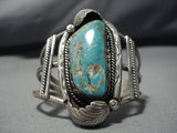 Museum Vintage Navajo Royston Turquoise Sterling Silver Bracelet Native American Jewelry-Nativo Arts