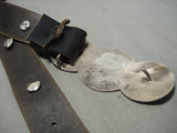 Museum Vintage Navajo 'Sterling Basket' Native American Jewelry Silver Concho Belt Old-Nativo Arts