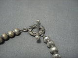 Museum Vintage Navajo Sterling Silver Native American Jewelry Jewelry Necklace Old-Nativo Arts
