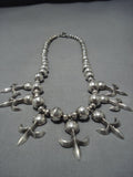 Museum Vintage Navajo Sterling Silver Native American Jewelry Jewelry Necklace Old-Nativo Arts