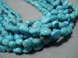 Museum Vintage Vera Fragua Native American Jewelry Navajo Turquoise Sterling Silver Necklace Old-Nativo Arts