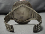 Museum Vintage Zuni Sterling Silver Native American Bracelet-Nativo Arts