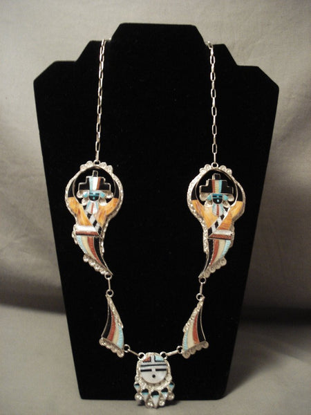 Museum Zuni Eldred Martinez Kachina Native American Jewelry Silver