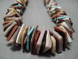 Native American Jewelry Amazing Santo Domingo Disced 236 Grams Turquoise Necklace-Nativo Arts