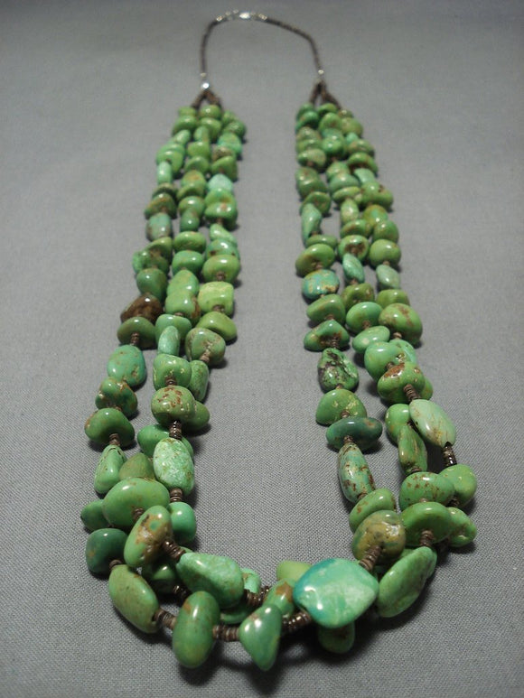 Gaspeite necklace hot sale