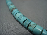 Native American Jewelry Petit Vintage Santo Domingo Turquoise Fetish Arrowhead Necklace Old-Nativo Arts