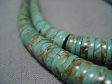 Native American Jewelry The Best Jacla Choker Vintage Navajo Green Turquoise Sterling Silver Necklace-Nativo Arts