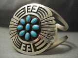 Nice Navajo Sky Blue Turquoise Sterling Native American Jewelry Silver Navajo Bracelet-Nativo Arts