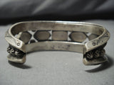 One Of Best Vintage Native American Jewelry Navajo Last Chance Turquoise Sterling Silver Bracelet Old-Nativo Arts