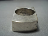 One Of The Best Ever Huge Native American Jewelry Navajo Turquoise Coral Sterling Silver Ring-Nativo Arts
