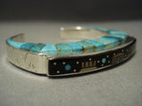 One Of The Best Modern Inlay **midnight Kachina** Turquoise Sugulite Bracelet-Nativo Arts