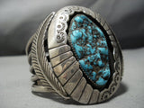 One Of The Best Vintage Native American Jewelry Navajo Orvile Tsinnie Sterling Silver Bracelet Old-Nativo Arts