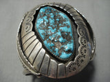 One Of The Best Vintage Native American Jewelry Navajo Orvile Tsinnie Sterling Silver Bracelet Old-Nativo Arts