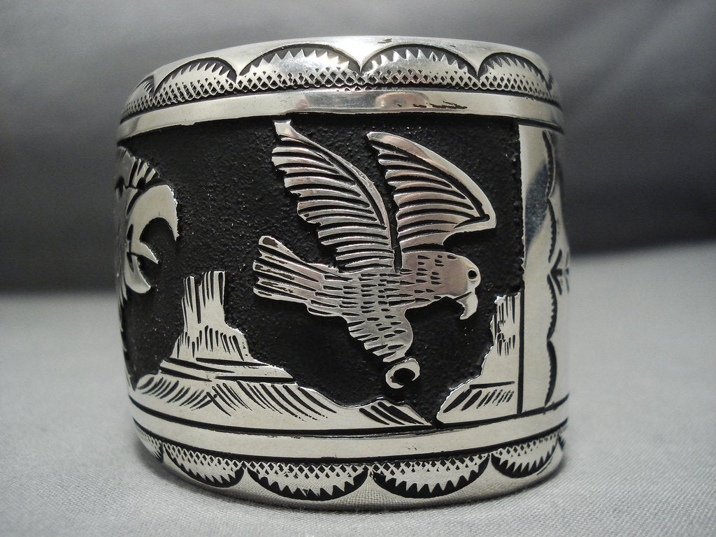 One Of The Best Vintage Native American Jewelry Navajo Thomas
