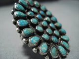One Of The Best Vintage Navajo Turquoise Sterling Silver Native American Jewelry Ring-Nativo Arts