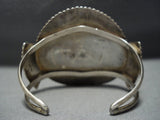 One Of The Best Vintage Zuni Turquoise Needlepoint Sterling Silver Bracelet-Nativo Arts