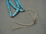 One Of The Biggest And Best Vintage Santo Domingo 'Increasing Turquoise Necklace-Nativo Arts