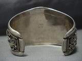 One Of The Biggest Vintage Native American Jewelry Navajo Lapis Sterling Silver Native American Jewelry Navajo Bracelet Old-Nativo Arts