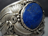 One Of The Biggest Vintage Native American Jewelry Navajo Lapis Sterling Silver Native American Jewelry Navajo Bracelet Old-Nativo Arts