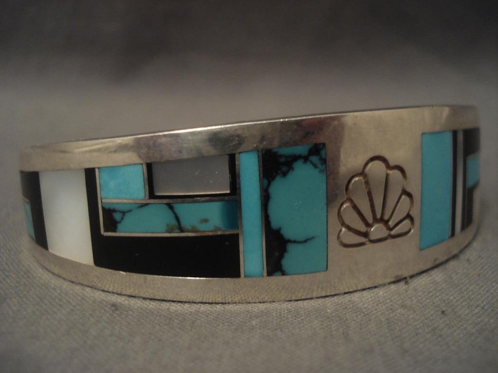 One Of The Finest Modernistic Navajo Ray Tracey Native American