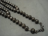 One Of The Finest Vintage Zuni Owl Turquoise Native American Jewelry Silver Squash Blossom Necklace-Nativo Arts