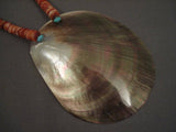 One Of The Largest Vintage Santo Domingo Shell Necklace-Nativo Arts