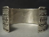 Opulent Modernistic Navajo Spiderweb Turquoise Native American Jewelry Silver Bracelet-Nativo Arts
