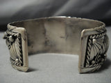 Opulent Vintage Native American Jewelry Navajo Robin's Egg Turquoise Sterling Silver Bracelet Old-Nativo Arts