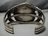 Opulent Vintage Native American Navajo Old Morenci Turquoise Sterling Silver Bracelet-Nativo Arts