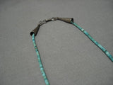 Opulent Vintage Native American Navajo Turquoise Animal Fetish Sterling Silver Necklace-Nativo Arts