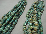 Opulent Vintage Navajo Native American Jewelry jewelry Royston Turquoise Shell Necklace Old-Nativo Arts