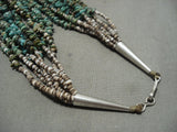 Opulent Vintage Navajo Native American Jewelry jewelry Royston Turquoise Shell Necklace Old-Nativo Arts