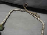 Opulent Vintage Navajo Royston Turquoise Native American Necklace Old-Nativo Arts