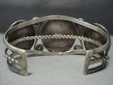 Opulent Vintage Navajo Royston Turquoise Sterling Native American Jewelry Silver Bracelet-Nativo Arts
