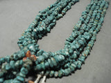 Opulent Vintage Santo Domingo/ Navajo Native American Jewelry jewelry Royston Turquoise Jacla Necklace-Nativo Arts