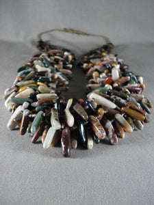 Over 400 Stones! Amazing Navajo Native American Jewelry jewelry 'Stones Of The Earth' Navajo Native American Jewelry jewelry Necklace-Nativo Arts