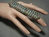 Possibly The Biggest Navajo Royston Turquoise Native American Jewelry Silver Ring-Nativo Arts