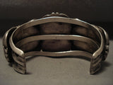 Private layaway Hvy Vintage Navajo Wide Bird Vintage Zuni/ Navajo Native American Jewelry Silver Bracelet-Nativo Arts