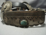 Quality Rare Vintage Navajo Sterling Native American Jewelry Silver Horse Bridle Headstall-Nativo Arts