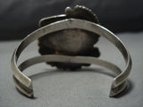 Quality Vintage Native American Jewelry Navajo Royston Turquoise Sterling Silver Cuff Bracelet-Nativo Arts