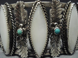 Quality!! Vintage Native American Jewelry Navajo Snake Eyes Turquoise Pearl Sterling Silver Bracelet-Nativo Arts