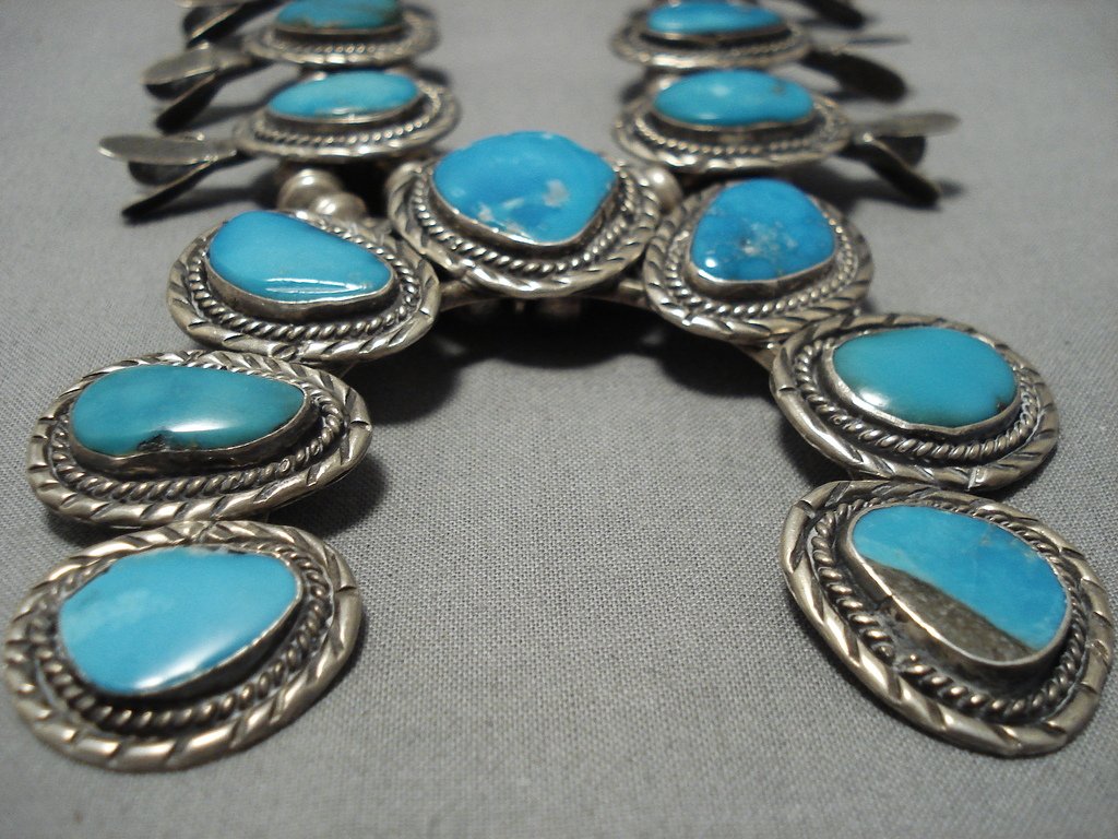 Quality Vintage Native American Jewelry Navajo Turquoise Sterling