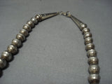 Quality!! Vintage Native American Jewelry Navajo Turquoise Sterling Silver Squash Blossom Necklace-Nativo Arts