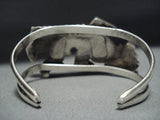 Quality Vintage Native American Jewelry Zuni Turquoise Sterling Silver Bracelet-Nativo Arts