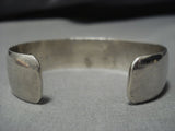Quality Vintage Native American Navajo Triple Turquoise Sterling Silver Bracelet Cuff Old-Nativo Arts
