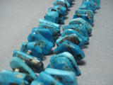 Quality Vintage Navajo Native American Jewelry jewelry Bisbee Turquoise Heishi Jacla Necklace-Nativo Arts