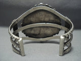 Quality Vintage Navajo Turquoise Sterling Native American Jewelry Silver Bracelet Cuff-Nativo Arts